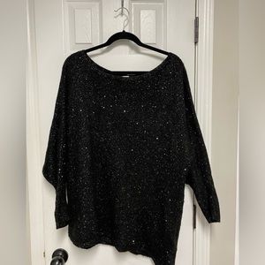 Black sequin sweater 18/20